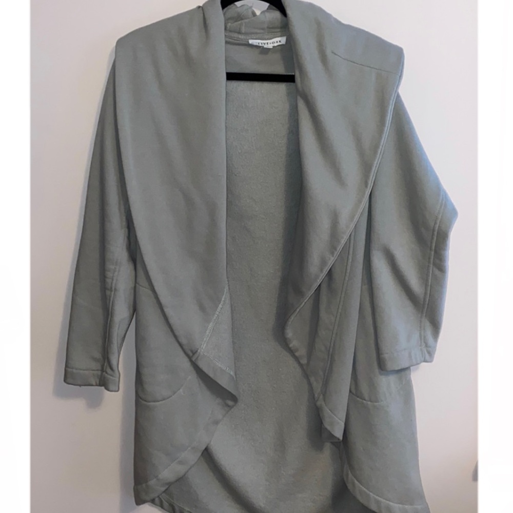 Olive & Oak sweatshirt cardigan